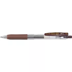 Zseléstoll 0,5 mm Zebra Sarasa Clip, barna