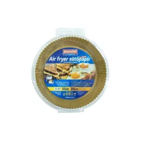   Sütőpapír Air Fryer forrólevegős sütőbe kerek átmérő 20 cm 50 db/csomag Premium Mazzini