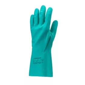 Gumikesztyű nitril vegyszerálló XL_Coverguard zöld