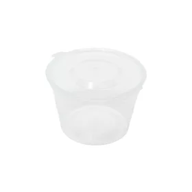   Elviteles doboz szószos/öntetes egybefedeles tál 100 ml PP 50 darab/csomag átlátszó