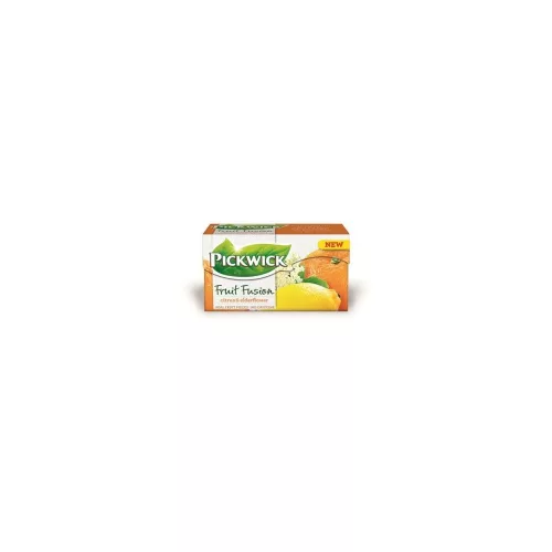Gyümölcs tea 20x2 g Pickwick Fruit fusion SÁRGA citrom, narancs, mangó, gyömbér-citrom és bodzavirággal