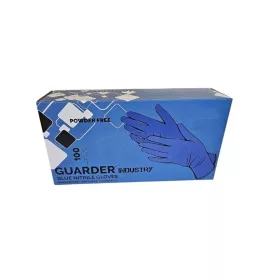   Gumikesztyű nitril púdermentes XL 100 db/doboz GUARDER&reg; Industry kék