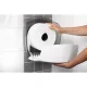 Adagoló tekercses toalettpapírhoz műanyag 18 cm átmérőig S Katrin Jumbo_82117 fehér