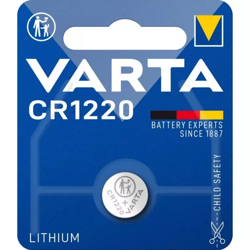 Gombelem CR1220 1 db/csomag, Varta