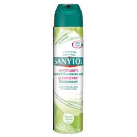 Fertőtlenítő légfrissítő 300 ml aerosol Sanytol Menta