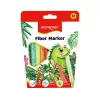 Rostirón, filctoll készlet 2 mm 24 db/bliszter Keyroad vegyes színek