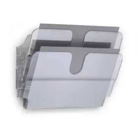   Prospektustartó A4, Durable Flexiplus 2 db/csomag, áttetsző