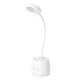 Asztali LED lámpa, tolltartóval, 5W, 6400K, AVIDE, fehér