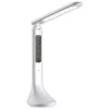 Asztali LED lámpa, kijelzővel, 5W, 4000K, AVIDE, fehér