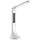 Asztali LED lámpa, kijelzővel, 5W, 4000K, AVIDE, fehér