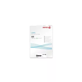   Etikett címke, 63,5x38,1mm, kerekített sarkú, 100 lap, 21 címke/lap Xerox