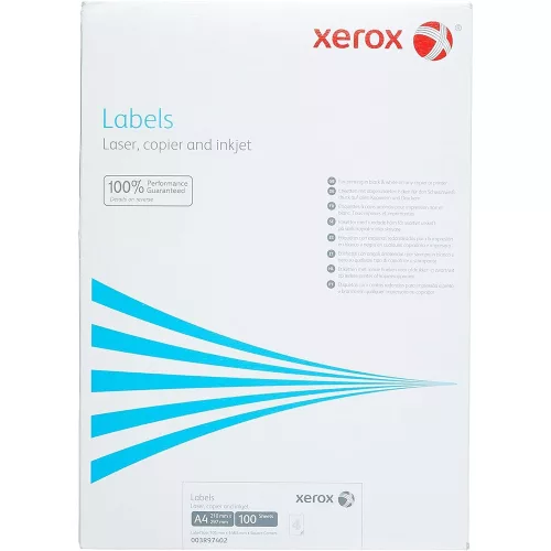 Etikett címke, 105x148mm, 100 lap, 4 címke/lap Xerox
