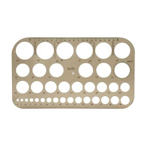 Sablon körökkel  Koh-I-Noor Z37