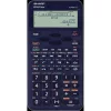 Számológép tudományos 420 funkciós 10+2 digites 4 soros napalemes Sharp ELW531TLBBL kék