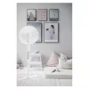 Ventilátor álló 16 40cm átmérő 40W, fehér Platinet