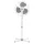Ventilátor álló 16 40cm átmérő 40W, szürke Platinet