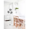 Ventilátor álló 16 40cm átmérő 40W, szürke Platinet