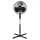 Ventilátor álló 16 40cm átmérő 40W, fekete Platinet