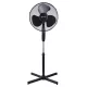 Ventilátor álló 16 40cm átmérő 40W, fekete Platinet