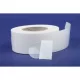 Etikett címke, 40mm, körcímke tekercses, PP 1000 db/tekercs átlátszó