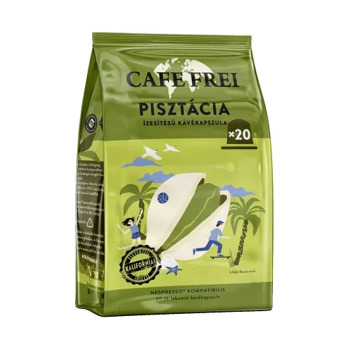 Kávékapszula, Nespresso kompatibilis, Cafe Frei, pisztácia 20db kapszula