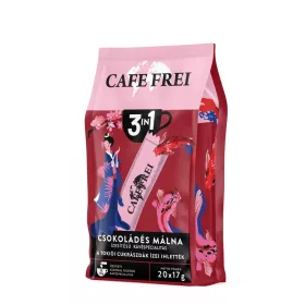   Kávé instant, 20 x 17g, 3in1 Cafe Frei Tokiói csokoládés málna