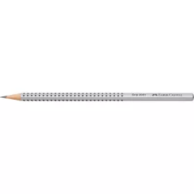   Grafitceruza 2H, háromszögletű GRIP 2001 Faber-Castell ezüst test