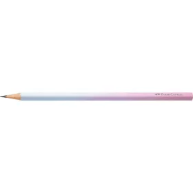  Grafitceruza B, háromszögletű színátmenetes Faber-Castell égkék-rózsa test
