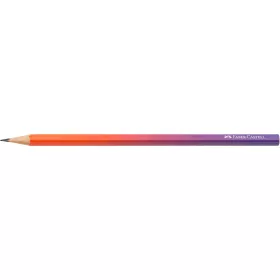   Grafitceruza B, háromszögletű színátmenetes Faber-Castell piros-lila test