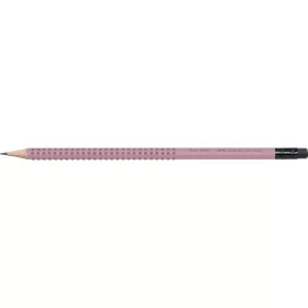   Grafitceruza B,radíros háromszögletű GRIP 2001 Faber-Castell rózsa test