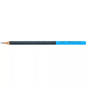   Grafitceruza HB,kéttónusú háromszögletű GRIP 2001 Faber-Castell fekete/kék test