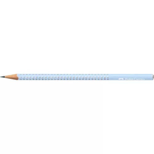 Grafitceruza B,háromszögletű SPARKLE Faber-Castell égkék test