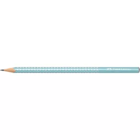   Grafitceruza B,háromszögletű SPARKLE metál Faber-Castell óceánkék test