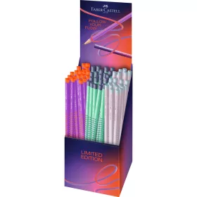   Grafitceruza B háromszögletű GRIP 2001 FLOW EDITION Faber-Castell 72 db/display