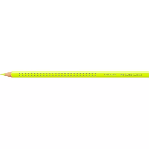 Színes ceruza háromszögletű GRIP Faber-Castell neonsárga