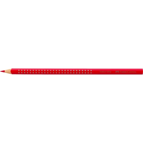 Színes ceruza háromszögletű GRIP Faber-Castell eperpiros