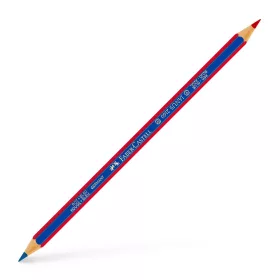   Postairón hatszögletű vékony JANUS Faber-Castell piros-kék