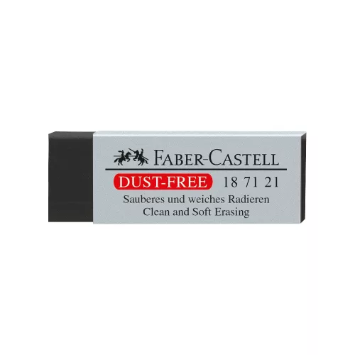 Radír 20-as forgácsmentes Faber-Castell fekete