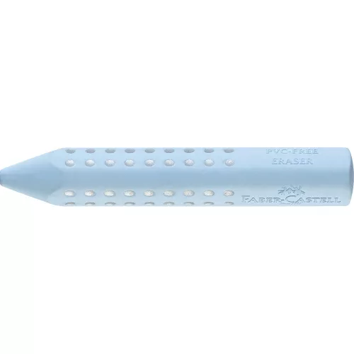 Radír háromszögletű GRIP 2001 Faber-Castell égkék