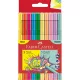 Rostirón, filctoll készlet, GRIP neon+pasztell Faber-Castell 10 klf. szín