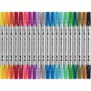 Rostirón, filctoll készlet, kétvégű csillámos Faber-Castell 20 klf. szín