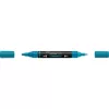 Akril marker kétvégű MULTIMARK 313 Faber-Castell türkiz