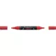 Akril marker kétvégű MULTIMARK 219 Faber-Castell eper piros