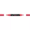 Akril marker kétvégű MULTIMARK 124 Faber-Castell vörös