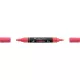 Akril marker kétvégű MULTIMARK 124 Faber-Castell vörös