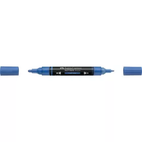   Akril marker kétvégű MULTIMARK 140 Faber-Castell világoskék