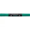 Akril marker kétvégű MULTIMARK 358 Faber-Castell smaragdzöld