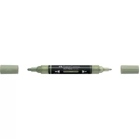   Akril marker kétvégű MULTIMARK 172 Faber-Castell zsályazöld