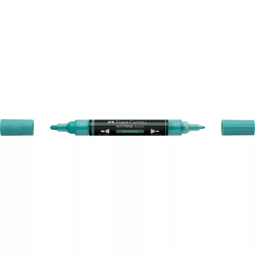 Akril marker kétvégű MULTIMARK 276 Faber-Castell víz zöld