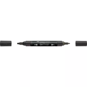   Akril marker kétvégű MULTIMARK 299 Faber-Castell fényes fekete